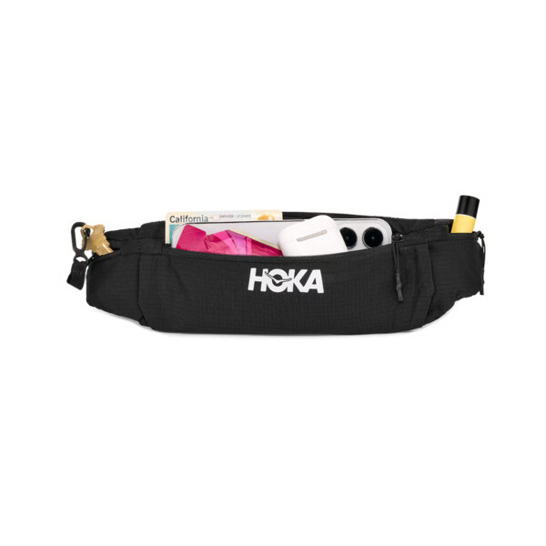 Hoka Riñonera Run Belt Hombre - Negro Negro-Negro