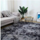 Alfombra Tapete Shaggy Peluda 150 X 200cm Pelo Alto Gris Oscuro