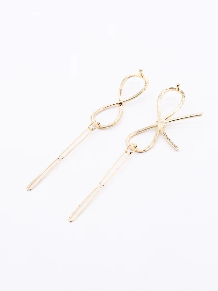 BROCHE MOÑA PACK X 2 DORADO