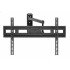 Soporte De Pared Movil Brazo Acero Tele Tv De 37-70" Brateck Color Negro