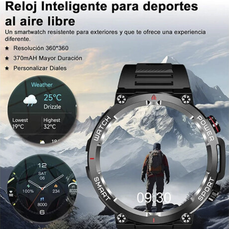 Reloj Smartwatch Deportivo Resistente Blackview W50 Verde