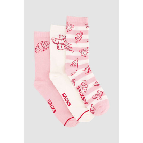 Pack de 3 medias con diseños variados Variante 41