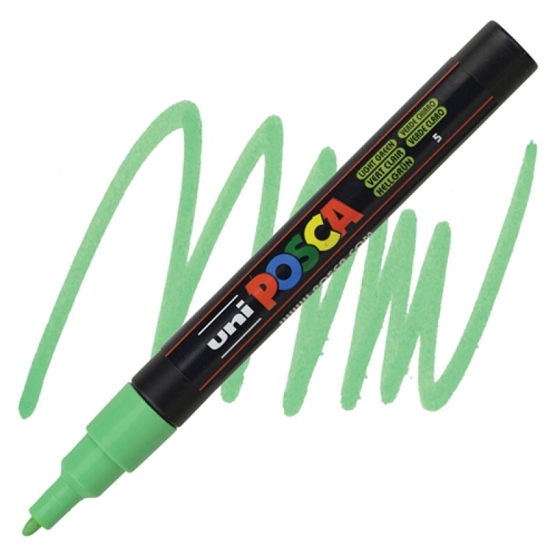 Marcador Uni Posca 1.3 Mm Verde Claro #MARCADOR UNI POSCA 1.3 MM VERDE CLARO