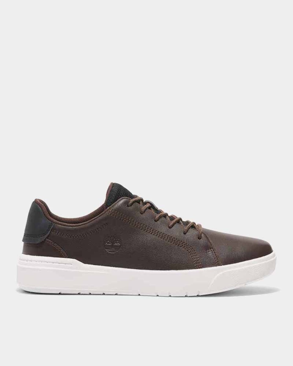 Zapatillas Seneca Bay Low Hombre - Dark Brown Full Grain 