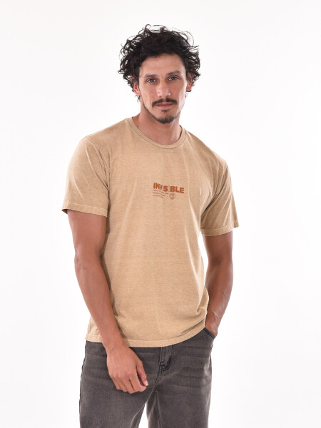 REMERA MIST REGULAR BEIGE