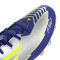 Championes de Fútbol 11 Unisex Adidas F50 Club FG Messi Plateado - Azul - Amarillo