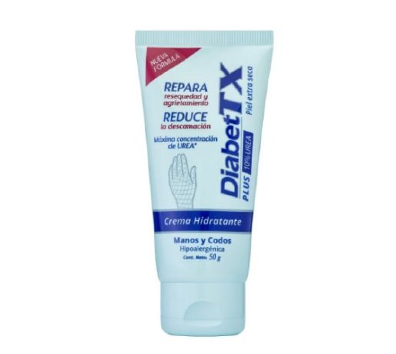 Diabet TX Crema para Manos y Codos 50gr – Protección y Reparación para Piel Sensible