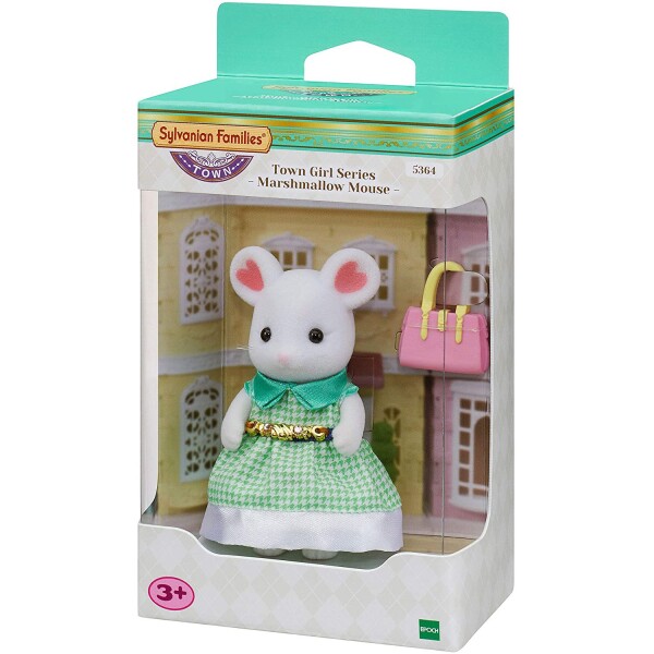 Sylvanian Families Raton Malvavisco Ciudad Vestido Bolso Variante Modelo Raton Malvavisco