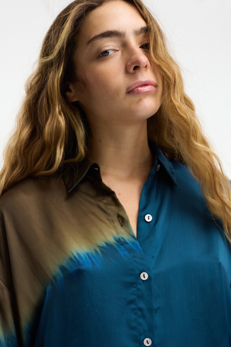 Camisa MEGANNE Azul