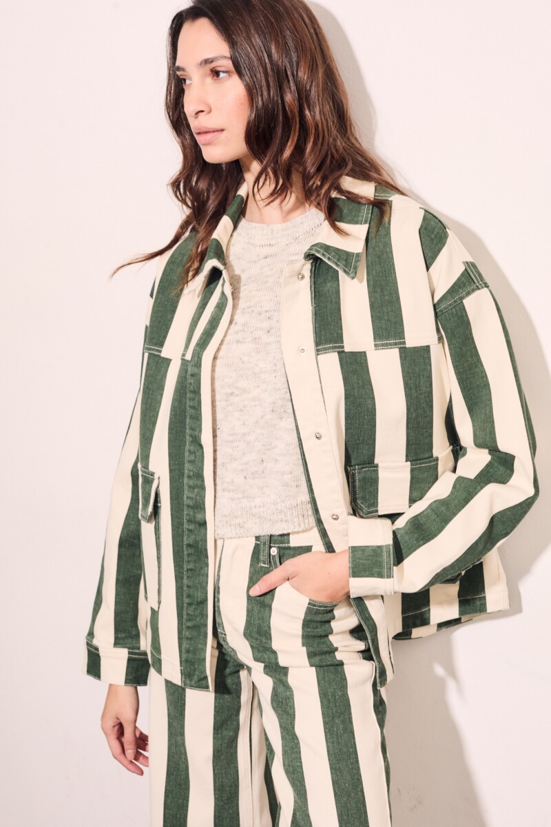 Sobrecamisa Rayas Safari