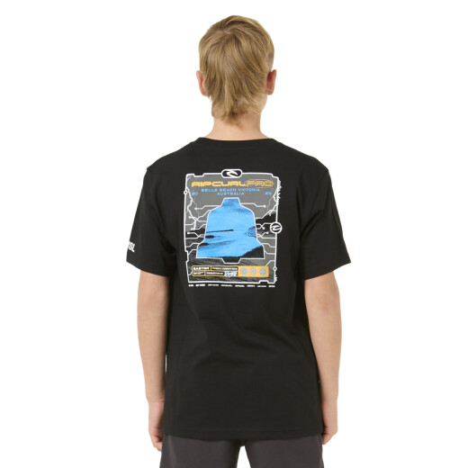 Remera Rip Curl Rip Curl Pro 25 Event - Niño - Negro Remera Rip Curl Rip Curl Pro 25 Event - Niño - Negro