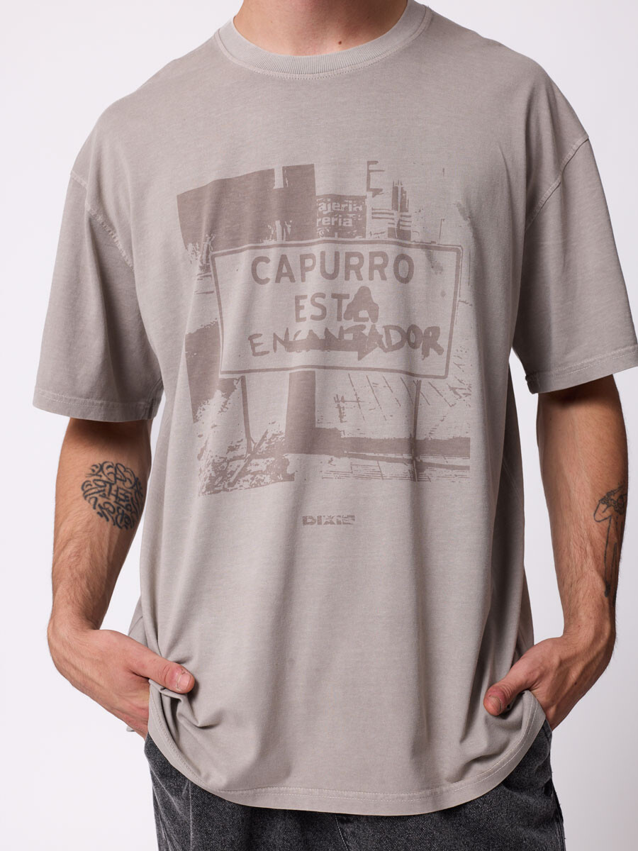 T-SHIRT RAEF DIXIE Taupe