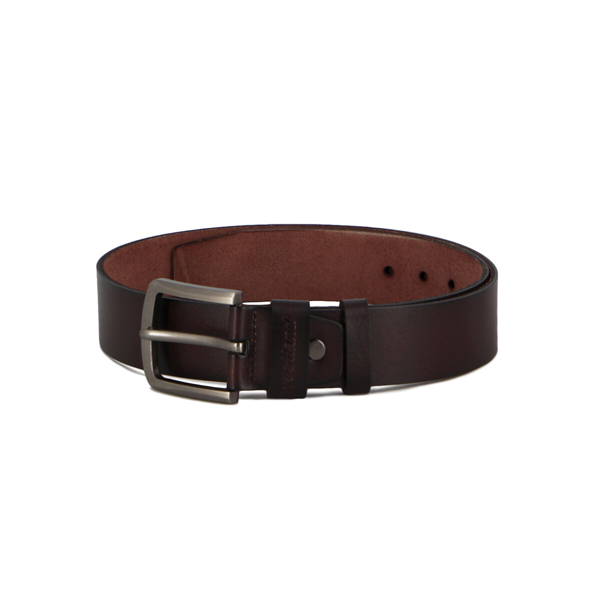 Westland Cinto De Cuero Hombre - Marron Oscuro 