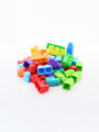 BLOQUES JUEGO 40 PIEZAS MULTICOLOR