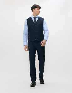 470370 CHALECO VESTIR HARRINGTON SELECT Azul Oscuro