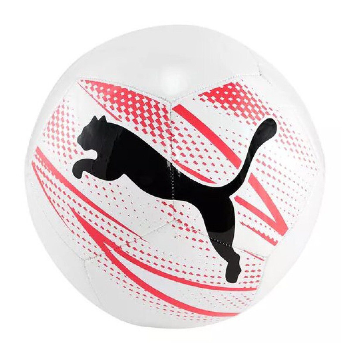 Mini Pelota Puma Attacanto Puma - Blanco - Negro - Rojo 