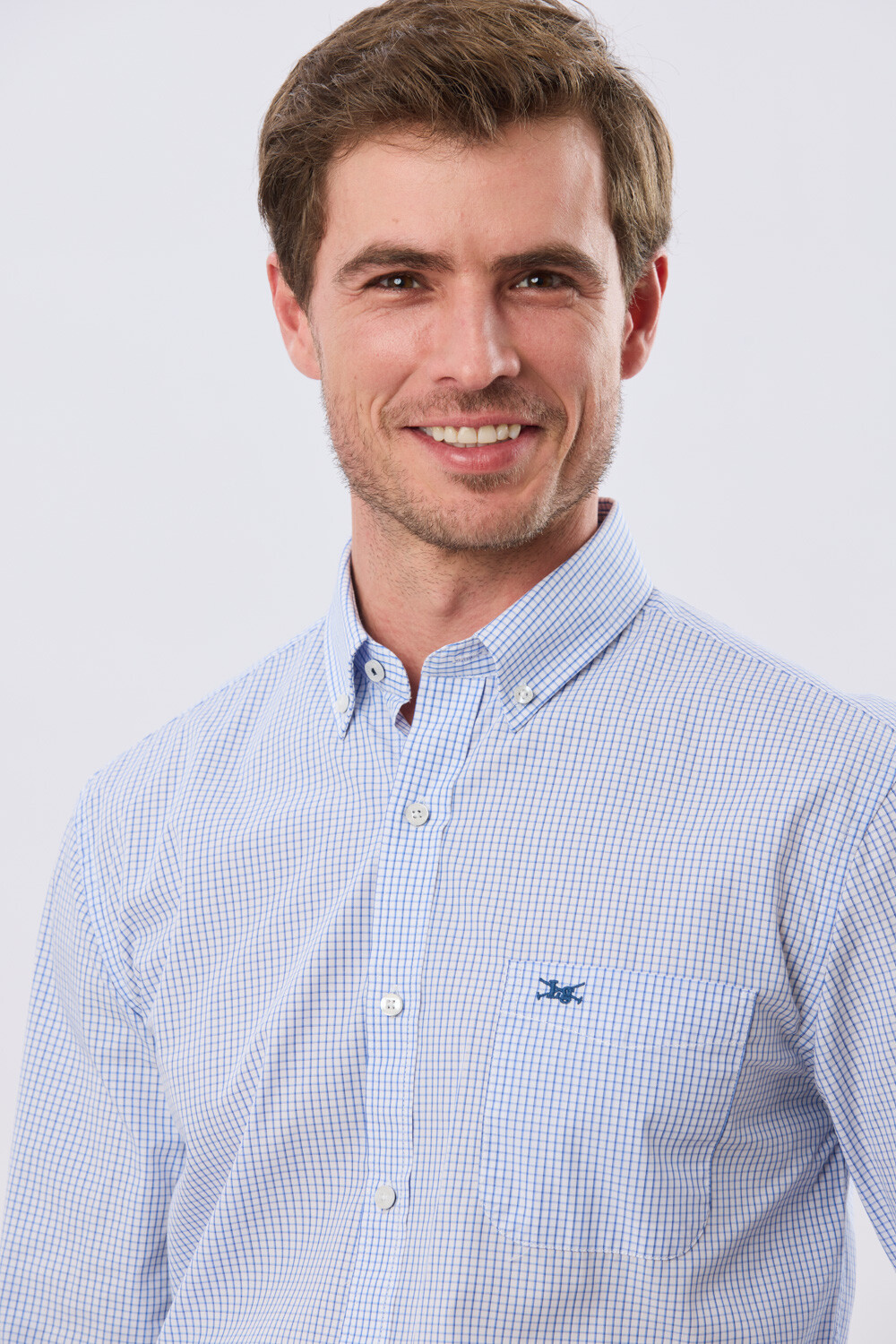CAMISA CUADROS Azul