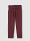 Pantalon Largo De Gasa Berenjena Violeta