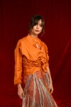 Strass Shirt Naranja