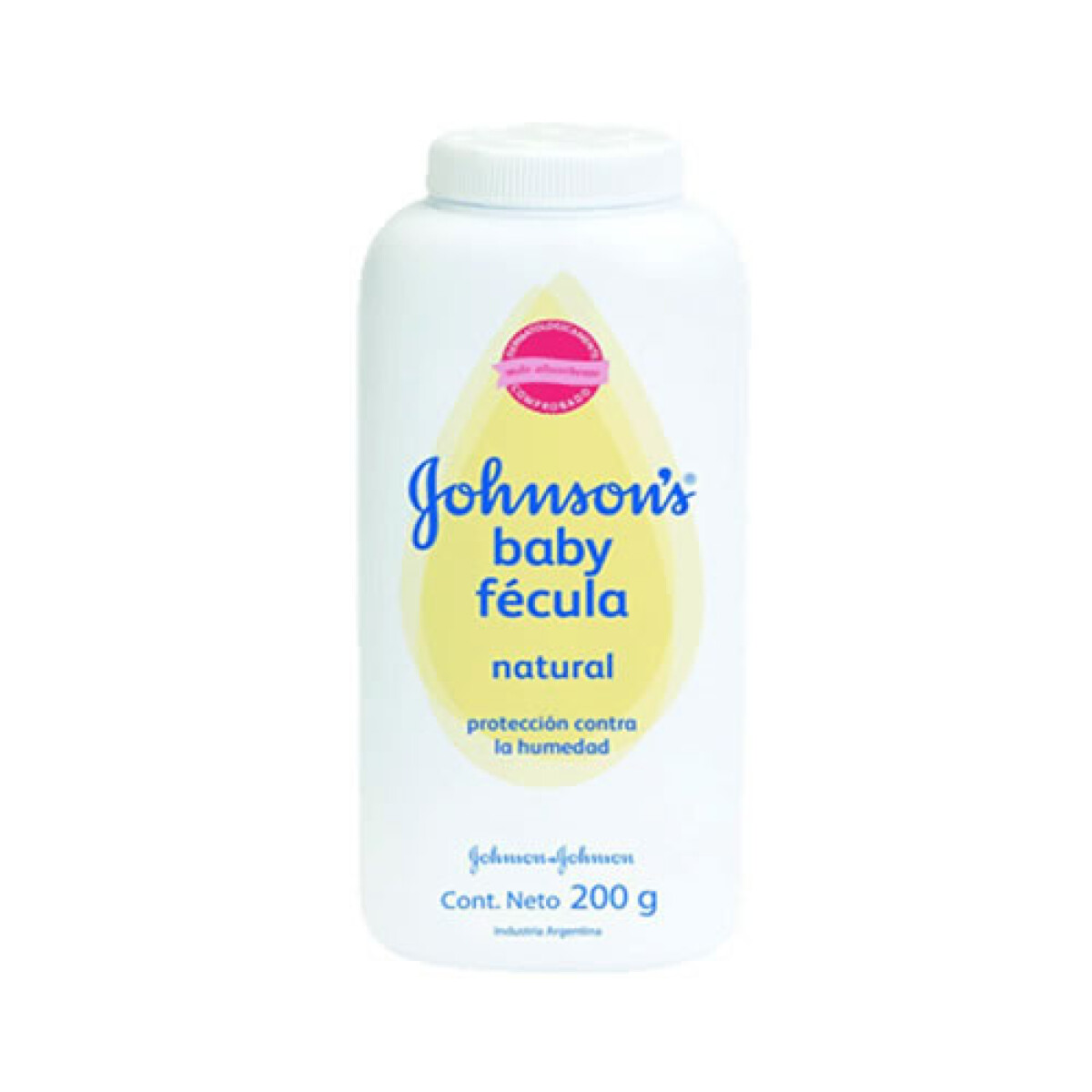 Fécula para Bebé Recién Nacido J&J 200 g – Cuidado Suave y Seguro