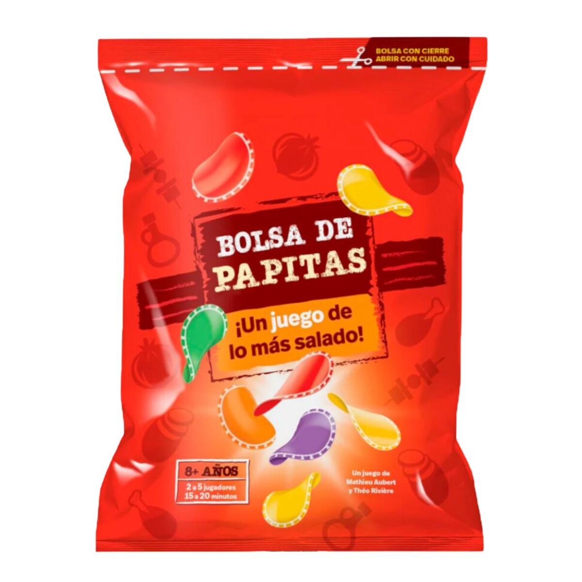 Juego de Mesa Asmodee Bolsa De Papitas Base +8 