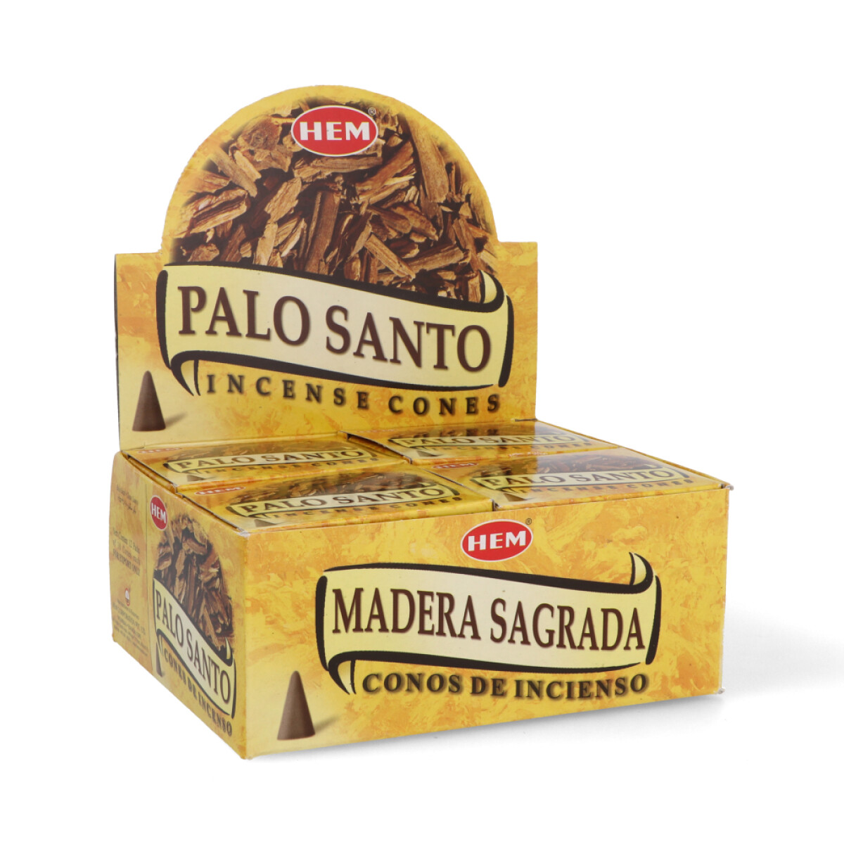 CONOS HEM CAJA X12 - Palo Santo 