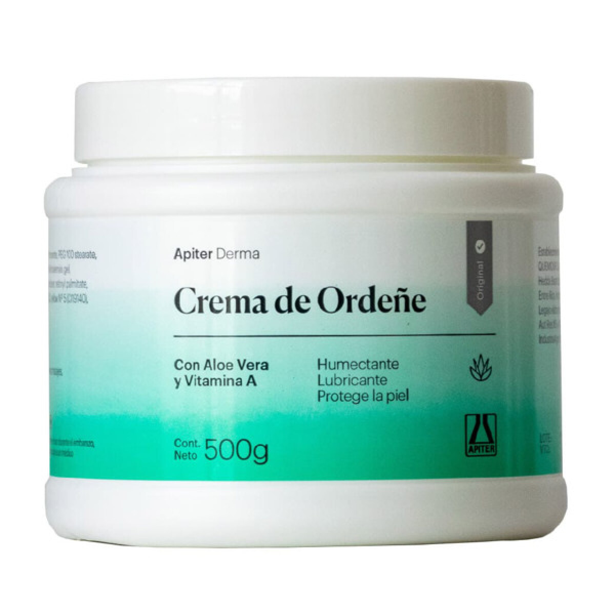 Crema de Ordeñe Apiter - Pote 500 g 