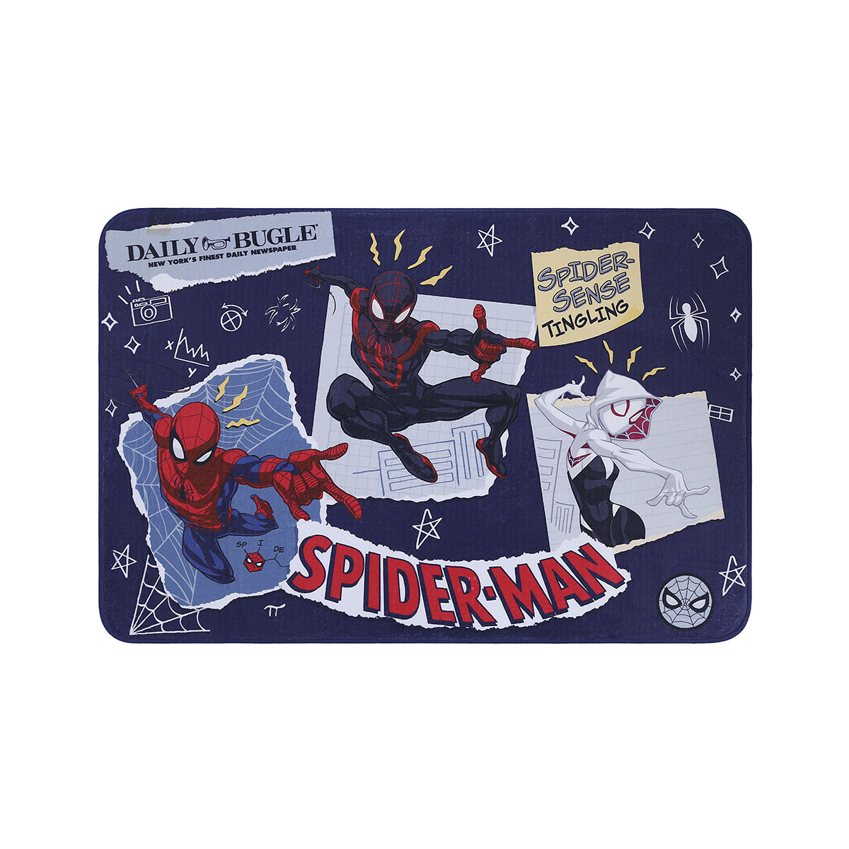 Alfombra con Memoria Spiderman 77 x 117 cm 