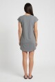 Vestido remeron estampado GRIS OSCURO