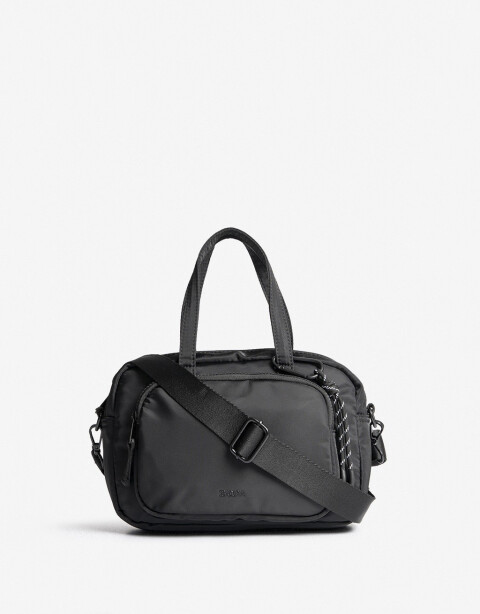 Bowling Nylon Cartera Bowling De Nylon - Negro