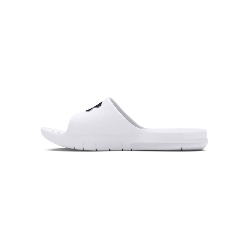 Ojota Chinela Under Armour SL de Hombre - 3021286-100 Blanco-negro