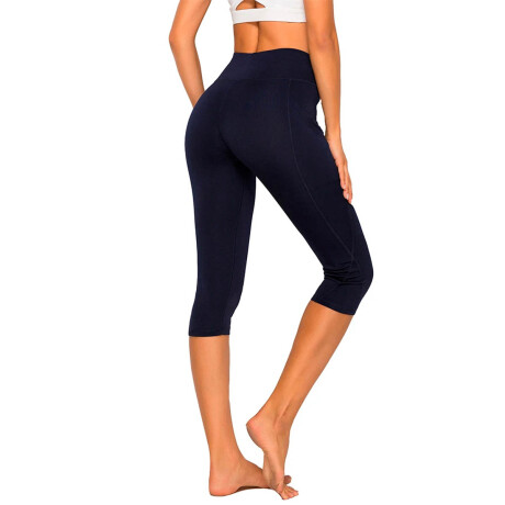 Set X3 Calzas Deportiva Pescadora Legging Con Bolsillo Multicolor