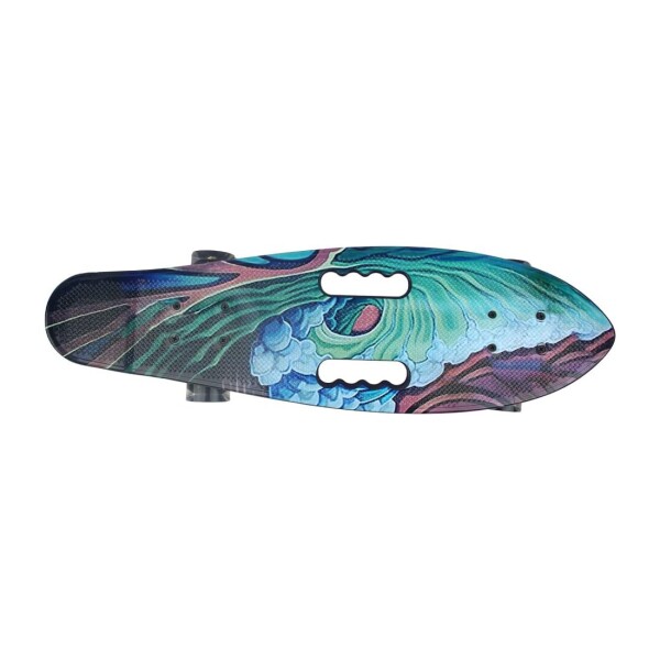 Skate Longboard Patineta Ruedas Siliciona Trucks Aluminio Color Variante Negro