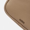 Mini Bag Adisa En Efecto Cuero Graneado Taupe