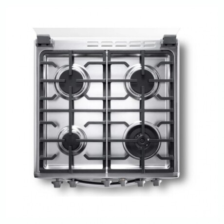 Cocina A Gas INDURAMA In-Florencia 4 Hornallas Con Grill Tapa De Vidrio Templado - Acero Inoxidable Cocina A Gas INDURAMA In-Florencia 4 Hornallas Con Grill Tapa De Vidrio Templado - Acero Inoxidable