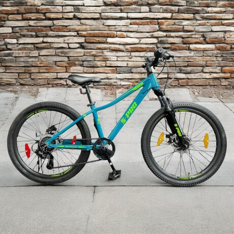 Bicicleta S-PRO Kodiak Rodado 24 con 7 Velocidades Verde