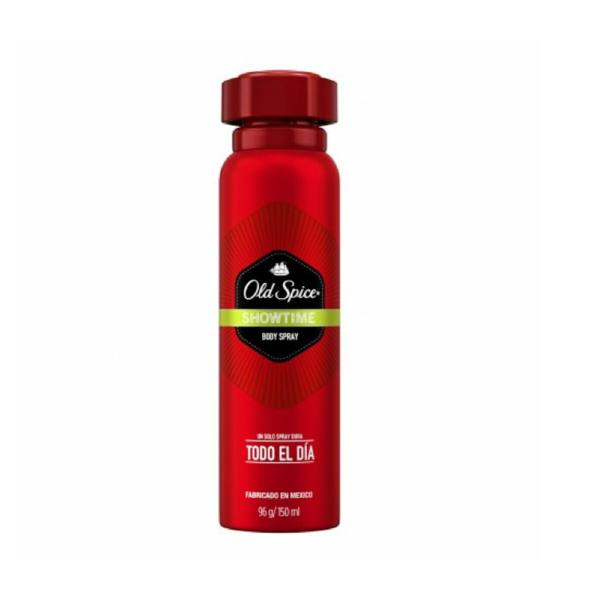 OLD SPICE aerosol showtime rojo 15ml 