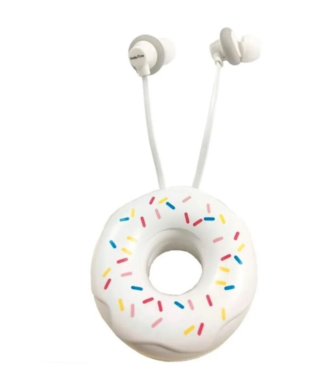 Auricular Infantil Manos Libres Donut Donas Colores - Amarillo 