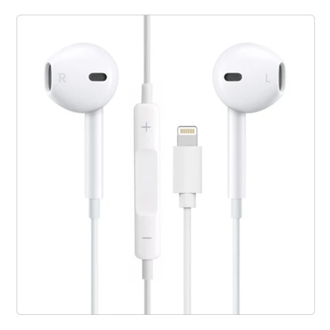 Auriculares Miccell Lightning c/ manos libres 1.15 metros Auriculares Miccell Lightning c/ manos libres 1.15 metros