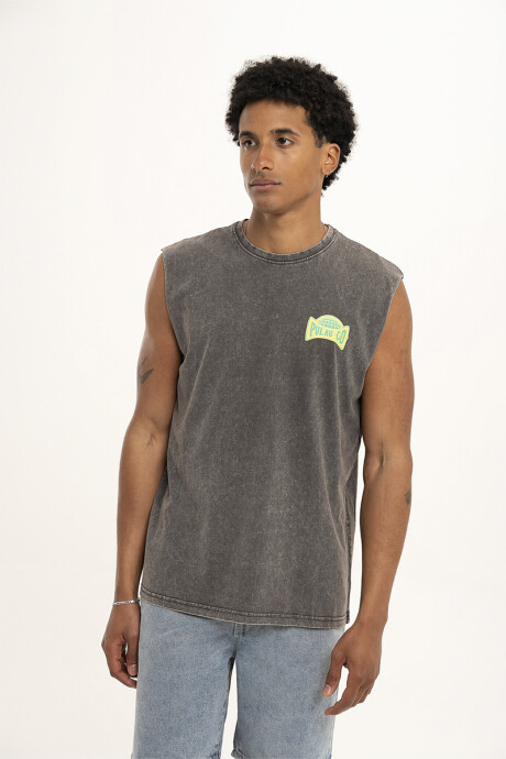 Musculosa Pulau Wwless Gris