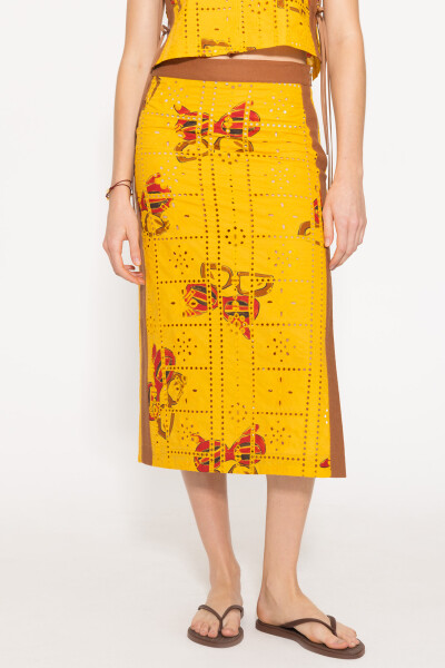 POLLERA LUNETTES Amarillo