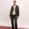 Campera Worn Biker Marron
