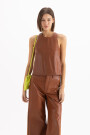 TOP EMILIA Camel