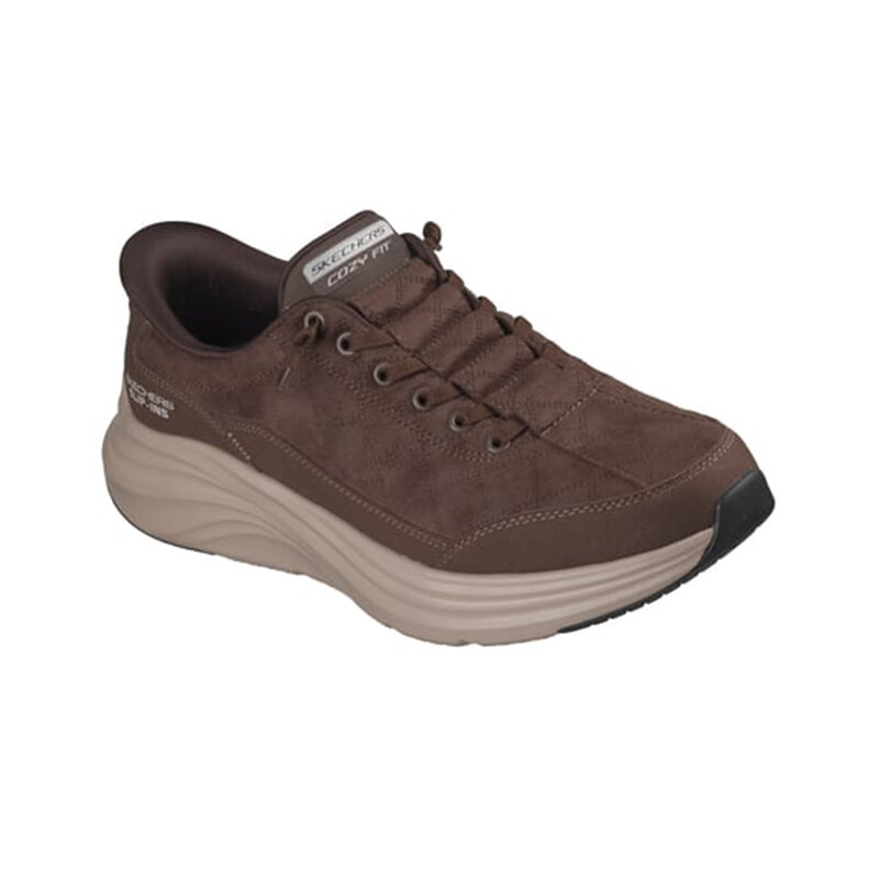 Championes Slip-Ins Contour Foam Cozy Fit Marrón