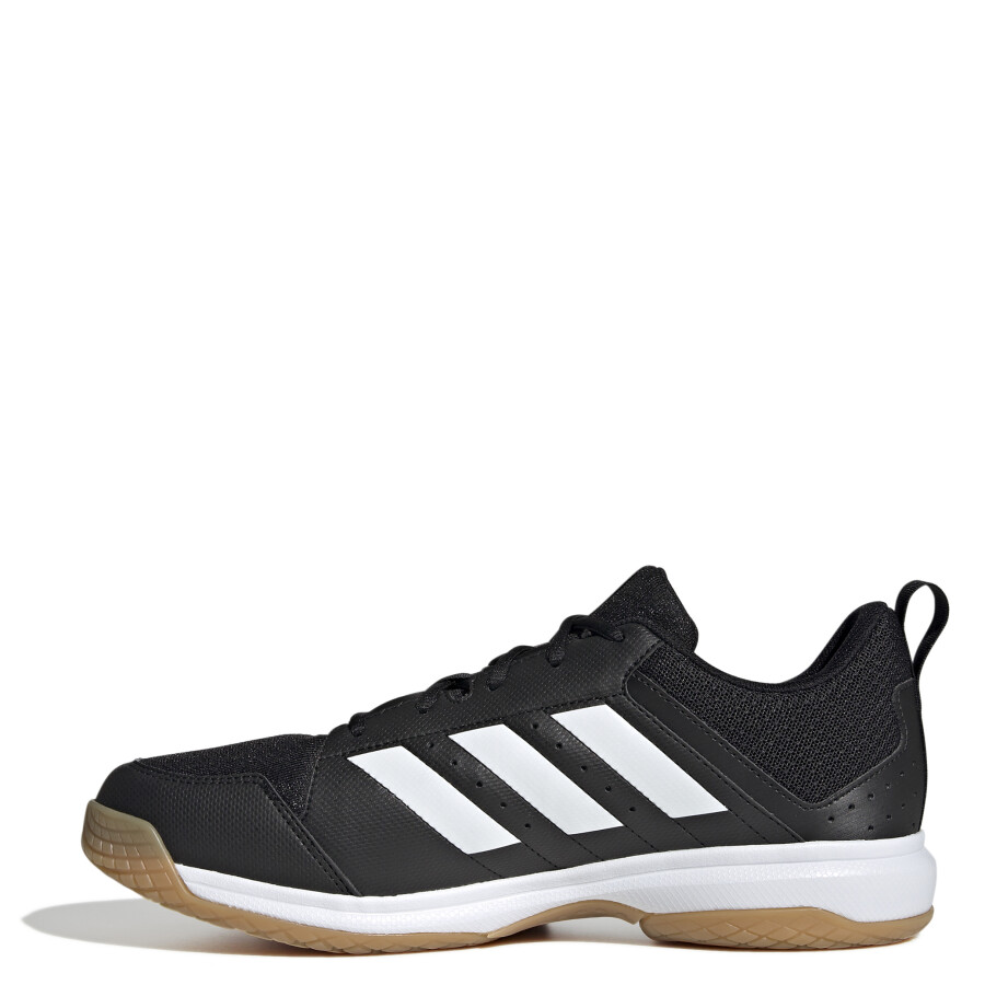 Championes Unisex Adidas Tenis Indoor Ligra 7 Negro - Blanco