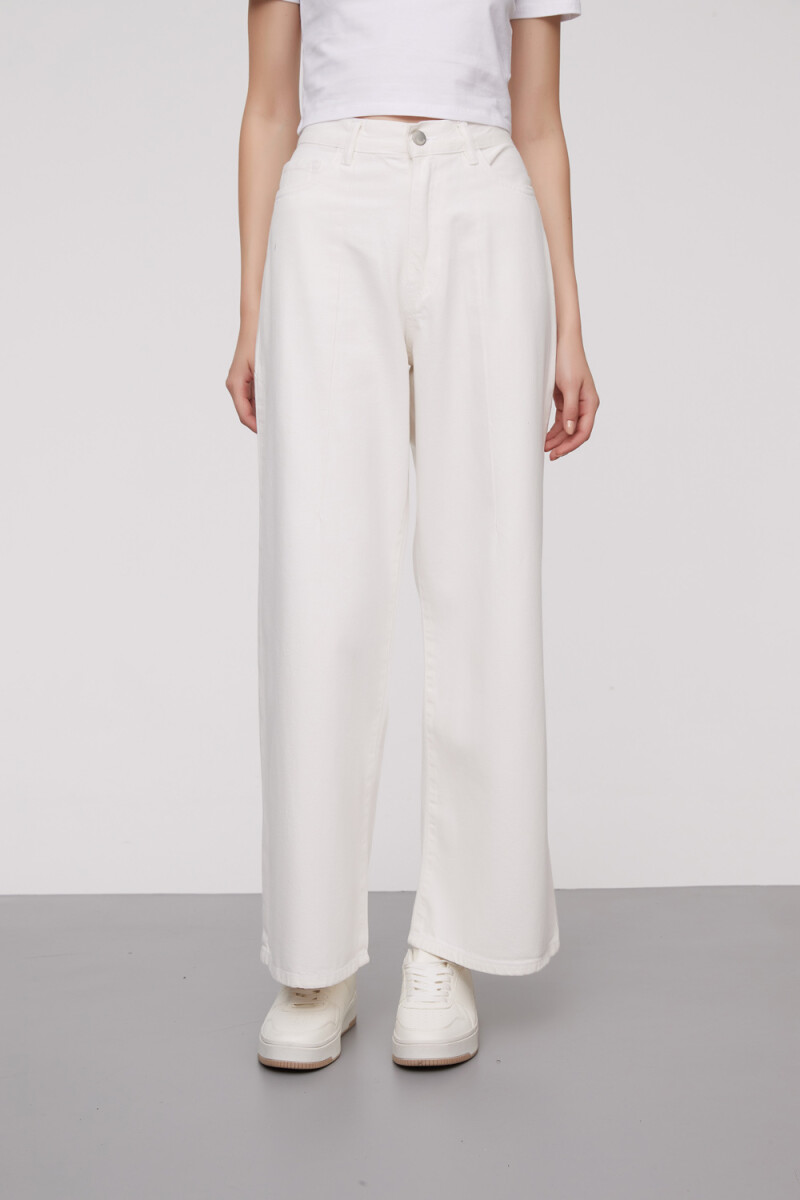 Pantalon Lenicete - Blanco 