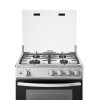 Cocina A Gas 70L Inox - 4 Hornallas - Modelo MFO-MG24TCUSL - Midea Cocina A Gas 70L Inox - 4 Hornallas - Modelo MFO-MG24TCUSL - Midea