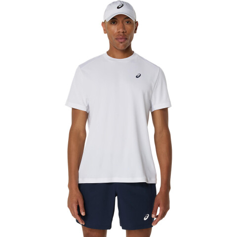 Polo Tenis Court SS Top Hombre Brilliant White