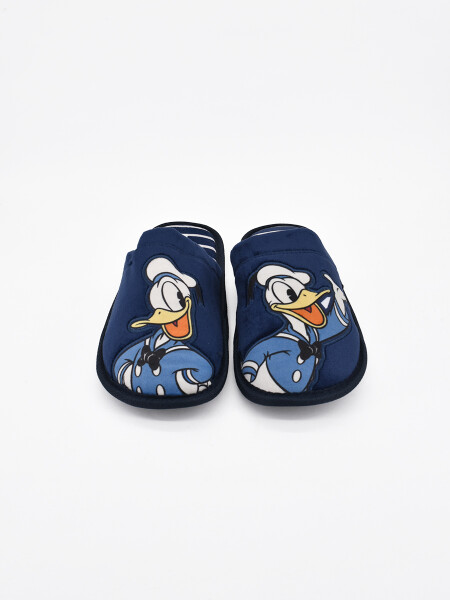 PANTUFLA DONALD AZUL.