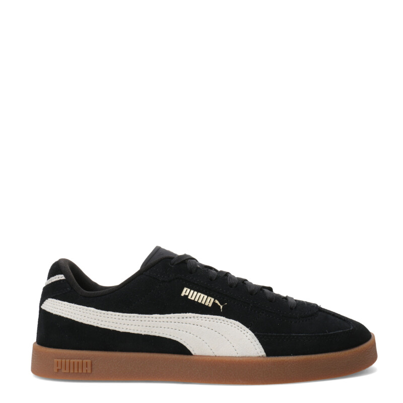 Championes de Hombre Puma Club II Era Suede Negro - Beige Natural